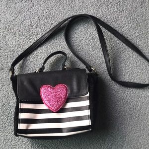 Luv by Betsy Johnson Handbag w/ ❤️ Detail